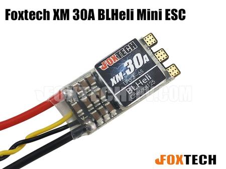 Foxtech XM 30A BLHeli Mini ESC OPTO 3-6S [602162]